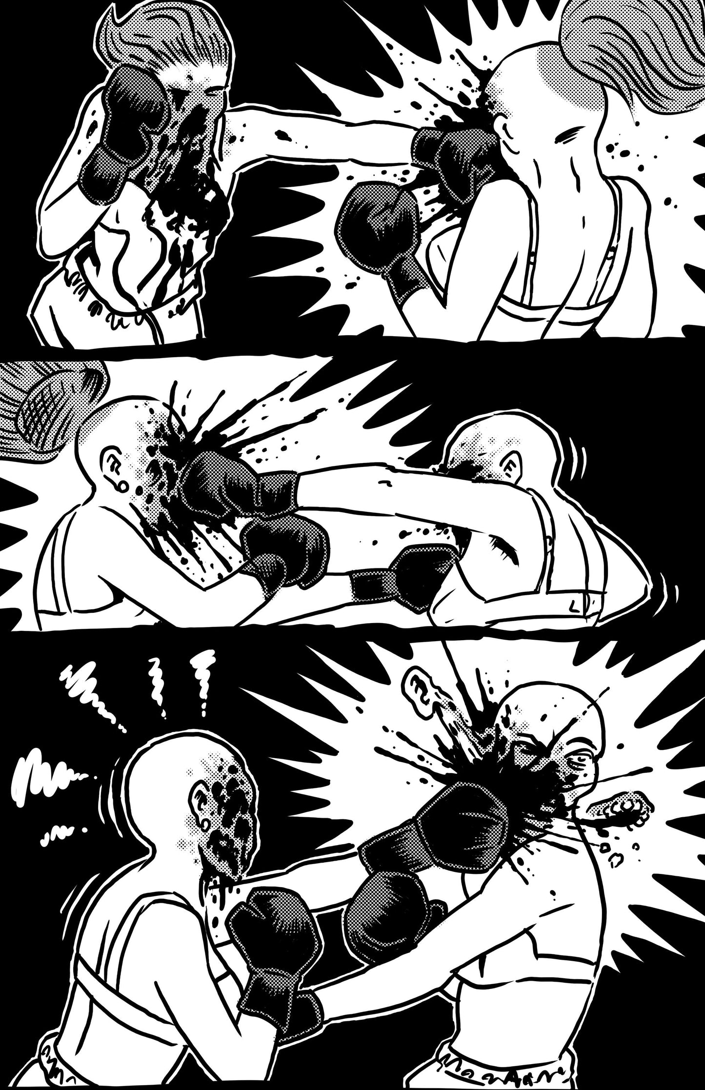 Indecent Conservative Ladies Engaging In Extreme Pugilism